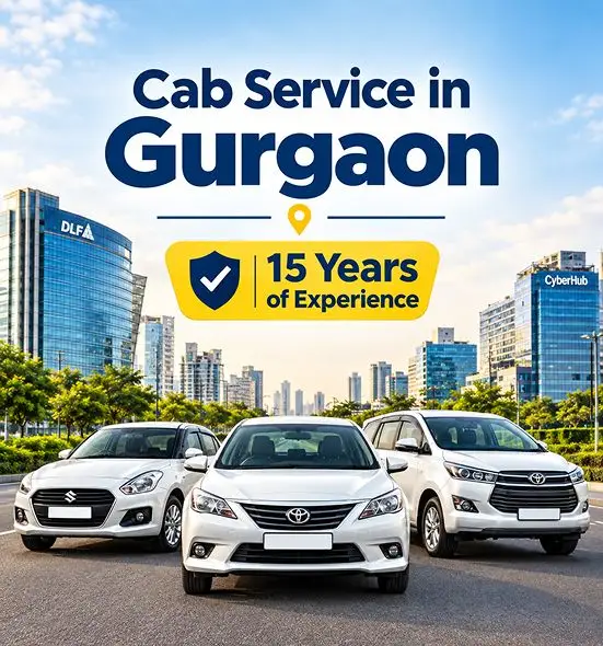 Trusted Cab Service in Gurgaon With 15 Years of Experience