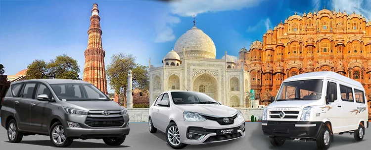 Outstation cab from Gurgaon to Jaipur, Agra and North India