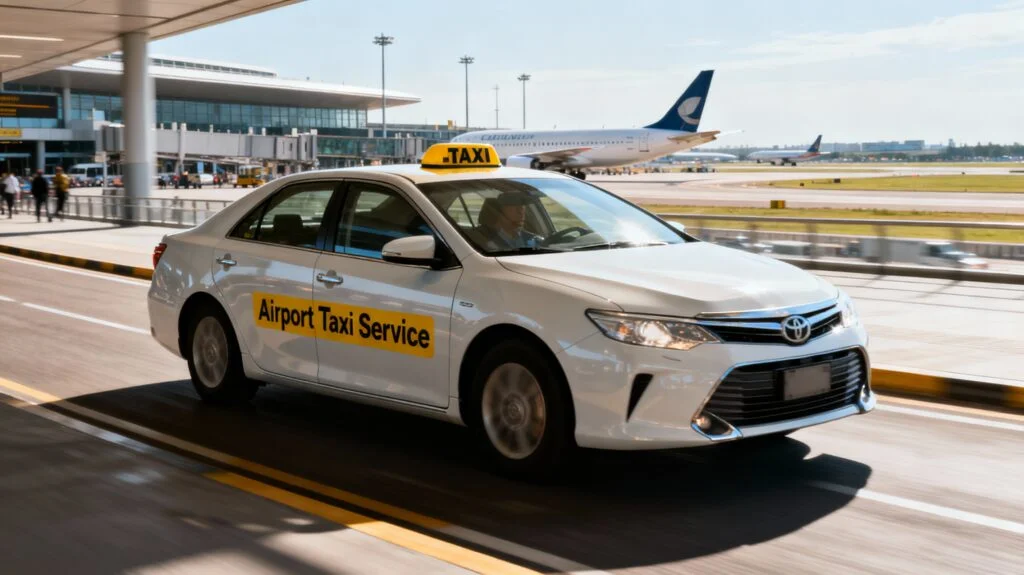 Airport taxi from Gurgaon to Delhi airport
